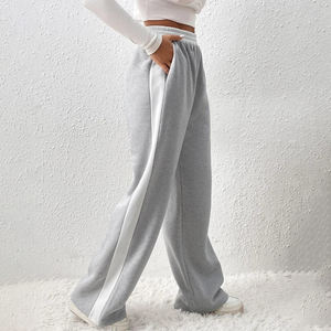 Pantalones Deportivos Casuales de Invierno para Mujer, Más Vendidos, de Poliéster/Algodón, 360 GSM, Felpa, Pantalones de Jogging Premium con Contraste de Encaje - Product Image 5