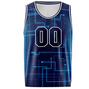 Camiseta de Baloncesto Reversible de Malla de Alta Calidad, Último Diseño de Camiseta de Baloncesto, Ropa de Baloncesto Barata al por Mayor, OEM - Product Image 1