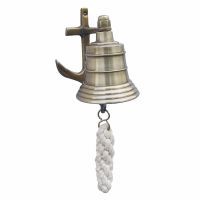 High Shinny Brass Bell Easy Mounted Decorative Bell Luxury Wall Decor Ship Bell Hanging in Reasonable Price - Product Image 4