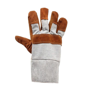 Guantes de Seguridad de Cuero Resistentes al Calor, Duraderos y Personalizados al por Mayor para Trabajos Pesados, Manipulación de Herramientas y Tareas de Seguridad Industrial ODM - Product Image 6