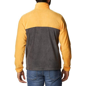 2025 Pro Design Wholesale Rate Customized Logo Print Comfortable New Arrival Canvas Stand Collar Winter <b>Sherpa</b> <b>Jackets</b> for <b>Men</b> - Product Image 2