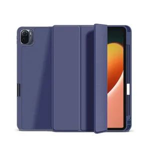 鉛筆ホルダー付きXiaomi 5/5pro TPUシリコンケース、軽量、頑丈、耐久性のあるMIパッドタブレットケース