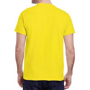 T-shirt de fitness de couleur unie pour hommes Chemise d'entraînement respirante coupe ajustée pour la course à pied Sports Activewear Summer Tee - Product Image 3