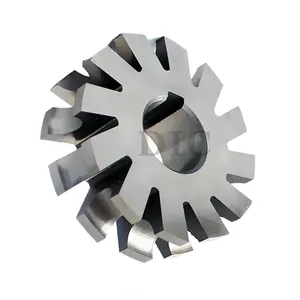 Coated High Speed Steel Concave Milling <b>Cutter</b> Available in Diameters of 2.1/4\" to 4.1/4\" with Tin Coating OEM Support - Product Image 1