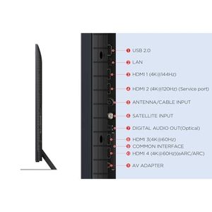 75-Inch <b>Mini</b> LED Smart TV 4K UHD HDR 144Hz Sound System for Home and Hotel Use - Product Image 5