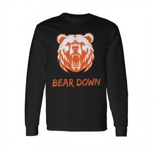 Camiseta Motivacional de Manga Larga Bear Down Good Better Best para Uso Promocional - Product Image 2