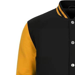 Venta caliente amarillo personalizado bordado Diseño Varsity chaquetas de hombre de moda Letterman hombre chaquetas de invierno para hombre transpirable - Product Image 6