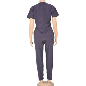 Tenues d'infirmières et d'athlétistes personnalisées en usine, ensembles de pantalons de jogging en sergé polyester/coton, unisexe, détection d'aiguilles, pour hôpital - Product Image 4