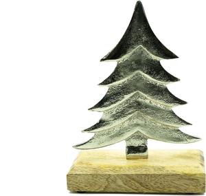 Elegante árbol de Navidad de Metal dorado, Decoración de mesa de vacaciones, centro de mesa festivo, adorno de exhibición de temporada moderno para el hogar y la Oficina - Product Image 6