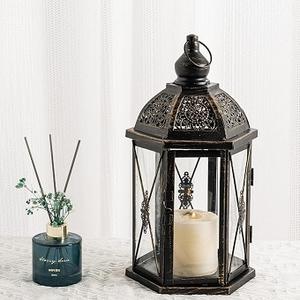 2024 Best Quality Product Design Metal With Black Powder <b>Coat</b> Lantern Indoor Wedding Decorative Candle <b>Holder</b> for Home Garden - Product Image 2