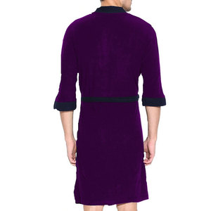 New Five-star Hotel White Cotton Bathrobe <b>Towel</b> Material Men and Women Bathrobes Cotton Clothes Bathrobes - Product Image 6