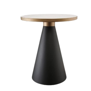 Mesa auxiliar de sofá de metal moderna con recubrimiento de polvo contemporáneo de tamaño mediano para decoración del hogar para muebles de sala de estar - Product Image 6