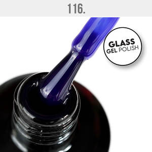 UV LED Gel Polish Color - Made in EU - CPNP - Gel Polish 116 - so Blue 12ml - Mystic Nails - Product Image 2