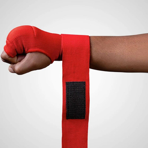 ผ้าพันมือสำหรับชกมวยพร้อมถุงมือด้านในแบบมีแผ่นรอง  แบบยืดหยุ่นสำหรับฝึกซ้อมอย่างรวดเร็ว เหมาะสำหรับผู้ชายและผู้หญิง ใช้กับนวมชกมวย - Product Image 3