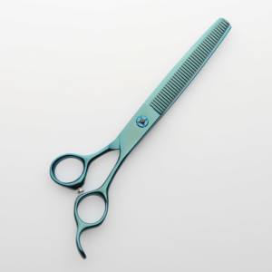 Ciseaux amincissants de toilettage pour chiens de haute qualité Ciseaux pour animaux de compagnie à dents droites en acier inoxydable - Product Image 1