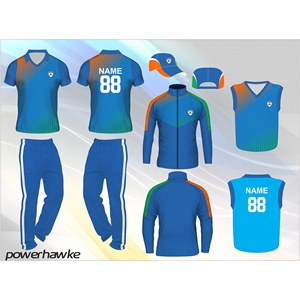 Fabrication Powerhawke uniforme de grillon extensible et confortable avec Logo de créateur coloré personnalisé et nom d'équipe pour garçons - Product Image 1