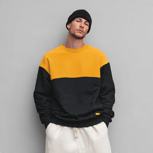 Sudadera de Forro Polar para Hombre, Cuello Redondo, Manga Larga, Diseño Holgado con Estampado Digital, Estilo Casual con Hombros Caídos - Product Image 5