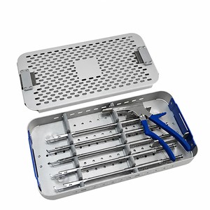 Pinces à lamelles rotatives à 360 degrés pour chirurgie spinale, laminectomie, instrument chirurgical orthopédique pour la coupe osseuse, ensemble d'instruments chirurgicaux - Product Image 1