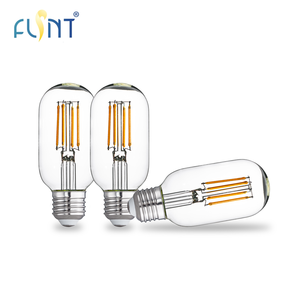 <span class=keywords><strong>Ampoule</strong></span> à <span class=keywords><strong>filament</strong></span> <span class=keywords><strong>LED</strong></span> tubulaire haute luminosité 1000LM, prix d'usine, 8W E26 120V T14, verre, dimmable, sans scintillement, ampoules à <span class=keywords><strong>filament</strong></span> <span class=keywords><strong>LED</strong></span> CUL - Product Image 1
