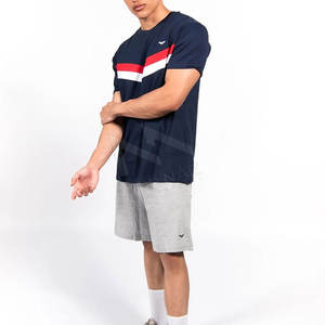 Vêtements de plein air décontractés de haute qualité pour hommes grande taille ensemble de shorts d'été deux pièces en coton respirant à séchage rapide - Product Image 2