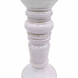Classique Vintage Style européen blanc grand bougeoir en céramique maison mariage et décor de noël de l'usine - Product Image 3