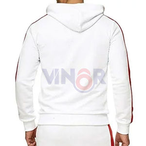 Chándales de Jersey personalizados en blanco Conjunto de ropa de calle para hombre Venta al por mayor de alta calidad Jersey de logotipo personalizado Chándales en blanco OEM 2025 - Product Image 4