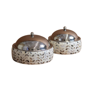 Casserole en céramique et en métal tendance de l'industrie Fantastique chauffe-plats Design luxueux Cadeaux de pendaison de crémaillère - Product Image 4