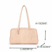 Sac à bandoulière en nylon multicolore pour femme Keymay, sac fourre-tout à poignée supérieure avec lanière porte-clés, grande capacité, sac bowling à bandoulière