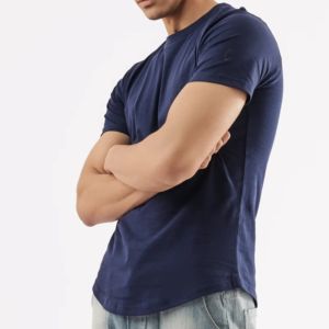 เสื้อยืดผู้ชายสีขาวพิมพ์ลายกราฟิกเสื้อยืดผ้าฝ้ายพิมพ์ลายกราฟิกพิมพ์ลายเสื้อยืดสำหรับผู้ชายทรงหนาออกแบบและพิมพ์ได้ตามต้องการ - Product Image 5