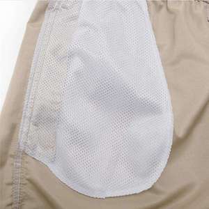 กางเกงว่ายน้ำขาสั้นสำหรับผู้ชายกางเกงขาสั้นเล่นกระดานโต้คลื่นสีพื้นสำหรับผู้ชายกางเกงชายหาดออกแบบโลโก้ได้ตามต้องการ - Product Image 5