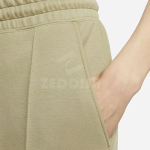Pantalones de secado rápido de talla grande para mujer, novedad, diseño único, cierre de cintura elástica de verano, estilo frontal plano al por mayor - Product Image 4