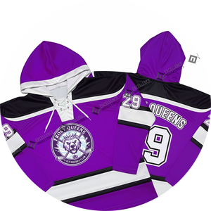 Custom-Made Lightweight Winter Ice Hockey Hoodies High Quality <b>Pullover</b> Hockey Sublimation Printed Polyester <b>Men's</b> Adult - Product Image 5