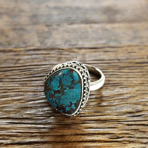 925 Silver <b>Ring</b> Wholesale Jewelry Tibetan Turquoise Women <b>Rings</b> Sterling Silver Gift <b>for</b> Her 925 Jewelry Manufacturer Suppliers - Product Image 6
