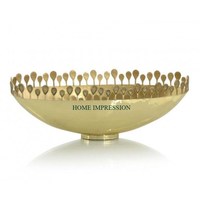 Petits bols à fruits et en-cas en aluminium, forme grenade, dorés, pour miel, chocolat, décoratifs, modernes, de luxe, pour fêtes