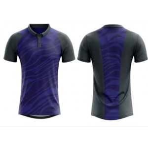 Camiseta de Cricket Personalizada de la Gama Elite para Mujer, Jersey con Cuello Polo Cooltech con Nombre del Equipo, Número y Nombre del Jugador, Técnicas de Impresión - Product Image 3