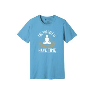 เสื้อยืดผ้าฝ้าย100% พิมพ์ลายพระพุทธรูปแบบลำลองมี12สีให้เลือก160-180 - Product Image 4