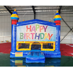 Castillo Inflable de PVC Resistente, Tobogán Combinado Fun City, Castillo Inflable Temático de Vaqueros del Desierto, Casa Inflable Gigante para Interiores, Equipo de Juegos Inflable - Product Image 2
