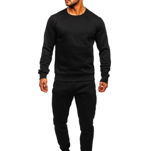 Alta calidad Cargo Tech Fleece Unisex Multi bolsillo hombres Joggers trajes conjunto Slim Fit entrenamiento desgaste dos piezas conjunto chándal para hombres - Product Image 1