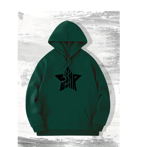 Technics Printed Solid Hoodie <b>Black</b> Men's Hoodies Custom Logo Embroidery Bulk Fashion Heavyweight Casual Unisex <b>Fleece</b> - Product Image 2