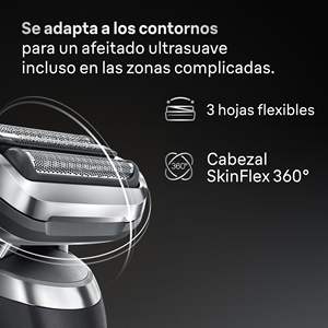 Cabezal de Repuesto para Afeitadora Eléctrica Masculina, Resistente al Agua IPX7, Compatible con Varias Generaciones de Afeitadoras, Lavable, Rotatorio, para Rostro - Product Image 5