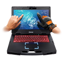 Neuer Getac S410-14-Zoll Multi-Touch Robuster Notebook mit Windows 10 Pro SSD-Speicher 3-Jahres-Garantie Intel I7 für Geschäftsanwendungen