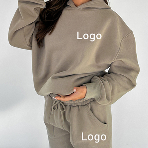 Top Quality 100% Cotton Oversized <b>Women's</b> Pullover Hoodie Casual Design with Customizable Breathable <b>Fleece</b> Hooded Collar - Product Image 5