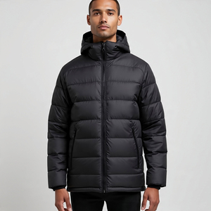 Chaqueta acolchada para hombre, cálido y cómodo Abrigo acolchado, chaqueta gruesa de plumón, chaquetas acolchadas ligeras transpirables para hombre - Product Image 1