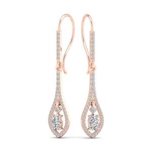 Pendientes REYES de plata de ley 925 con diamantes cultivados en laboratorio CVD HPHT para mujer, regalo de aniversario de boda de lujo, joyería fina - Product Image 5