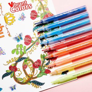 Rotuladores de Pintura Acrílica Ohuhu, 40 Colores, Rotuladores de Pintura <span class=keywords><strong>para</strong></span> Manualidades, <span class=keywords><strong>para</strong></span> Piedra, Madera, Vidrio, Cerámica, Tela, Lienzo, Plástico, Metal - Product Image 5