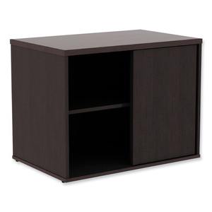 Alera ALELS593020ES Meuble de rangement bas Espresso 29-1/2 po. X 19-1/8 pouces X 22-7/8 pouces Organisateur de bureau ouvert - Product Image 1