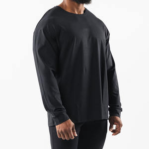 Camiseta Deportiva de Manga Larga para Hombre, Secado Rápido, para Entrenamiento, Fitness, con Cierre de Cremallera, Ropa Deportiva para Gimnasio - Product Image 4