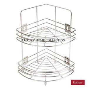 Supports de cuisine muraux en métal au design durable de qualité supérieure avec plusieurs étagères pour organiser efficacement les ustensiles de cuisine et les ustensiles - Product Image 2