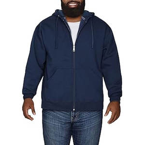 Zipper <b>Hoodie</b> Green <b>Fruit</b> of the <b>Loom</b> Men's Eversoft Fleece Hoodies (Regular & Big Man) Fleece Zipper Lightweight Spring <b>Hoodie</b> - Product Image 4