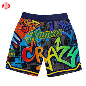 Pantalones cortos informales para hombre de malla cómodos de alta calidad con diseño de impresión creativa y Gráfico Artístico Premium - Product Image 4